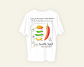 T-shirt Malagueta, costas – pombz.